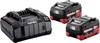Metabo 685122000 Basic-Set 2 x LiHD 5.5 Ah Accu en acculader voor gereedschap 18 V 5.5 Ah LiHD