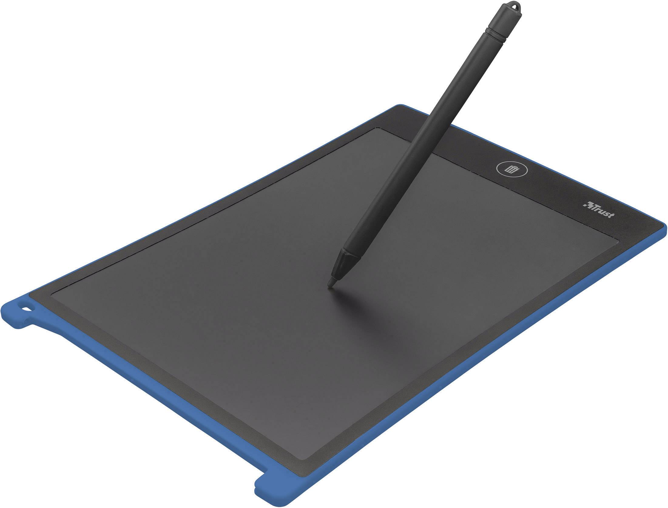 Trust Wizz Digital Writing Pad Digitaal notitieblok Zwart, Blauw