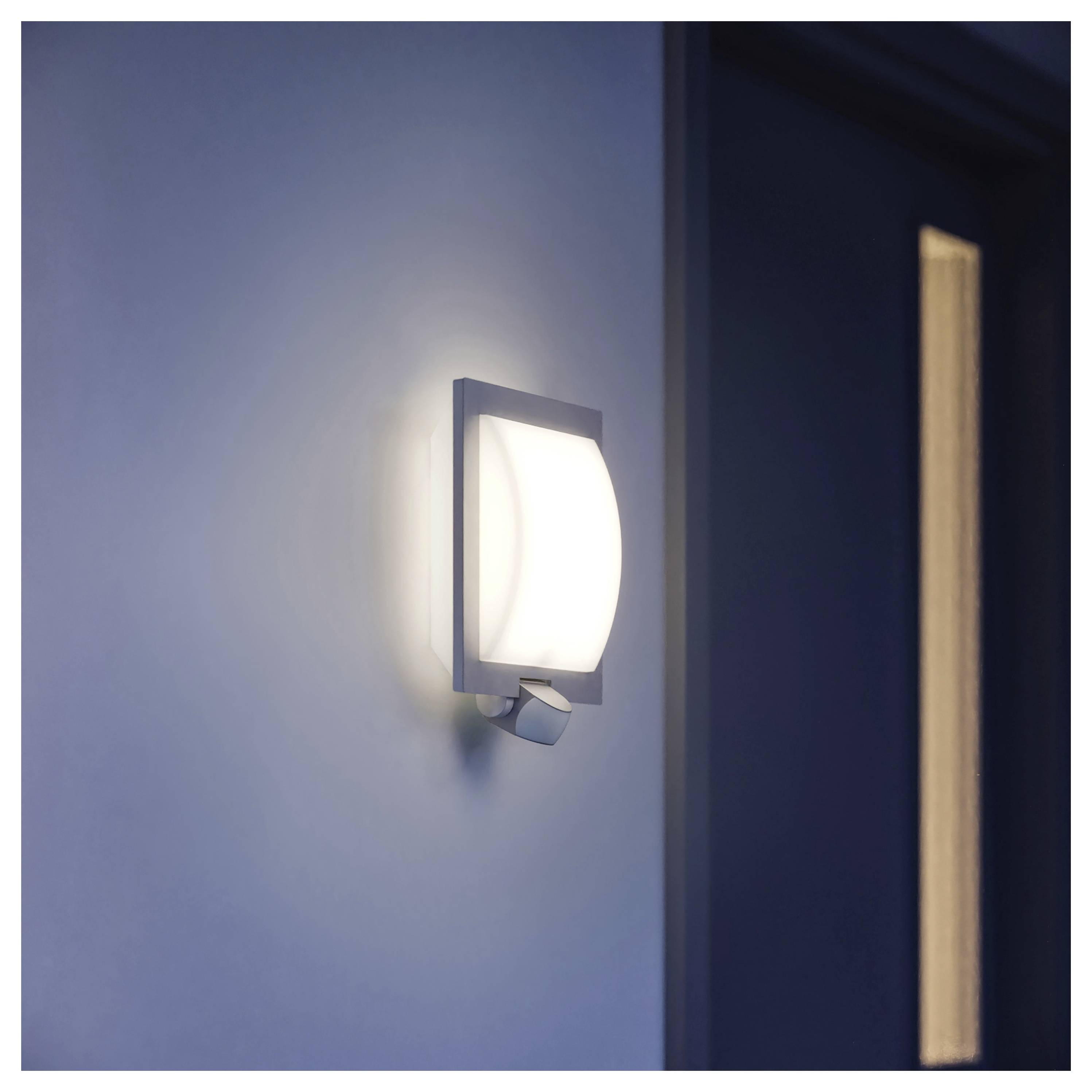 Steinel L 20 S 035693 Buitenlamp met bewegingsmelder (wand) Spaarlamp, LED E27 60 W Antraciet – Foto 2 van 2
