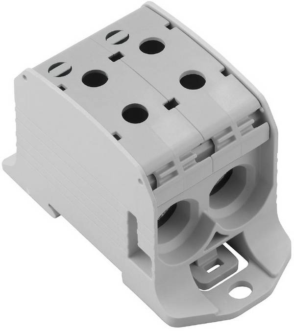 Weidmüller 2502700000 Doorgangsklem 47 mm Schroeven  Grijs 1 stuk(s)