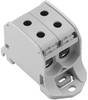 Weidmüller 2502580000 Doorgangsklem 35.60 mm Schroeven Grijs 1 stuk(s)
