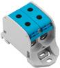 Weidmüller 2502590000 Doorgangsklem 35.60 mm Schroeven Grijs, Blauw 1 stuk(s)