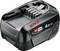 Een 18V Bosch accu met 4,0 Ah capaciteit, zwart, geschikt voor elektrisch gereedschap.
