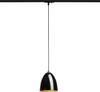 SLV 143990 230V-railsysteem lamp GU10 Zwart (glanzend)