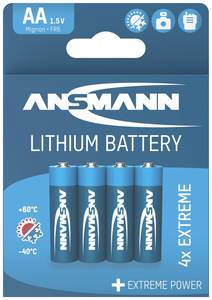 Conrad Ansmann Extreme AA batterij (penlite) Lithium 2850 mAh 1.5 V 4 stuk(s) aanbieding