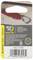 'CSL2-11-R6' Nite Ize rode sleutelhanger multitool op verpakking met contactinformatie en 'Minor Free Guarantee' icoon.