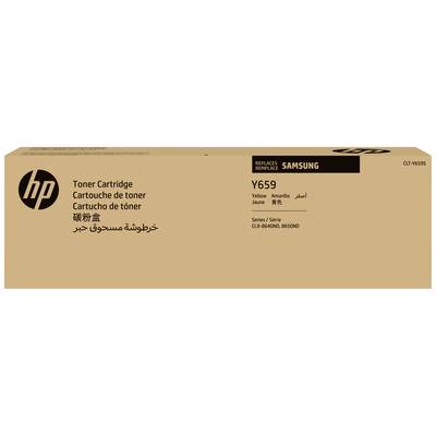 HP Tonercartridge Verpakking, Model Y659, geel, compatibel met Samsung CLX-8640, 8650ND.