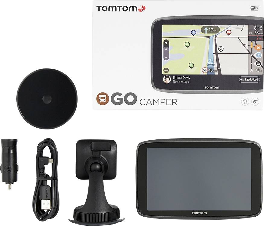 machine Brig kloof TomTom GO Camper Navigatiesysteem voor campers 15.5 cm 6 inch Wereld |  Conrad.nl