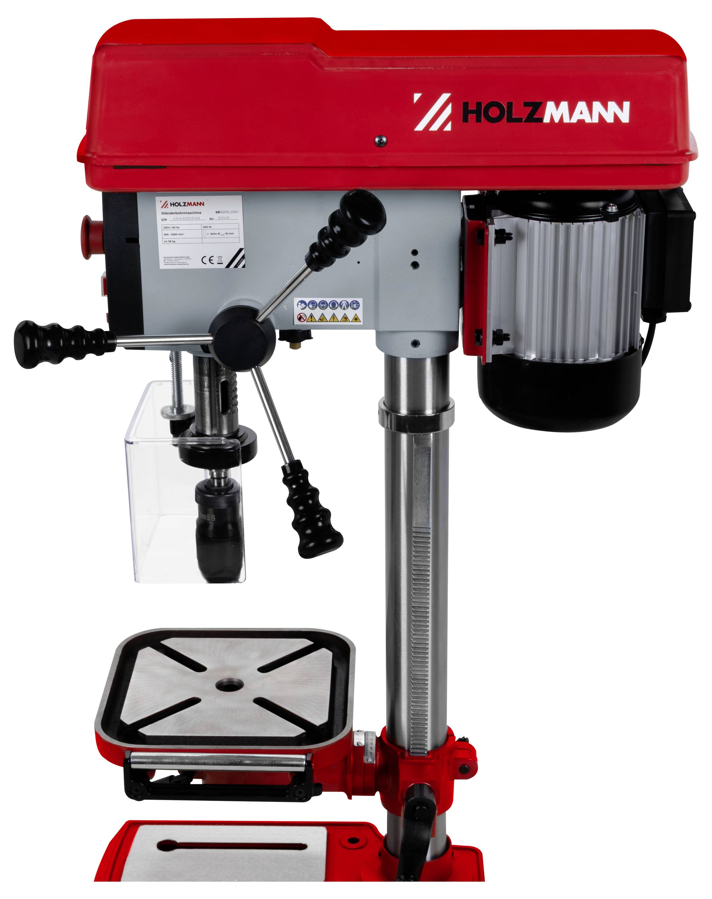 Holzmann Maschinen SB162VN_230V Kolomboormachine 500 W-3