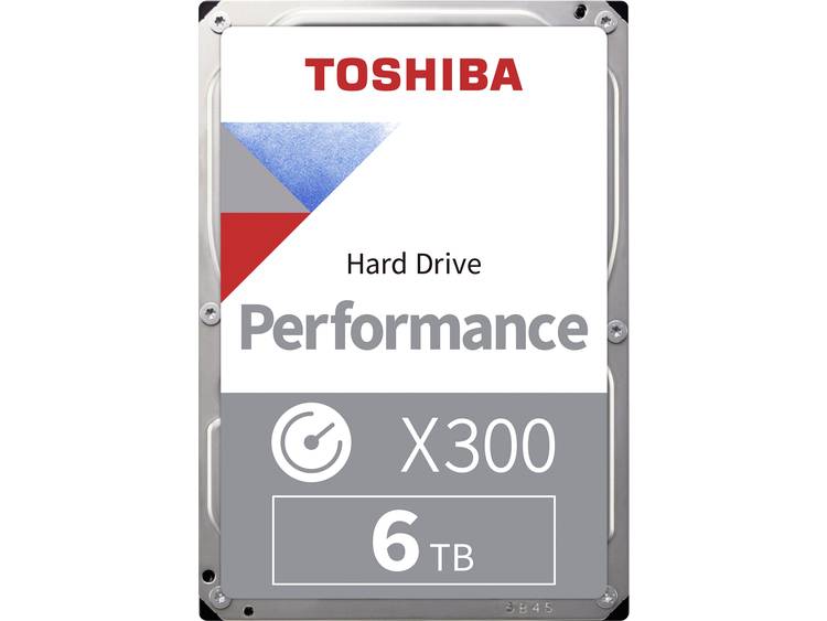 Toshiba HDWE160UZSVA Harde schijf (3.5 inch) 6 TB X300 Bulk SATA III