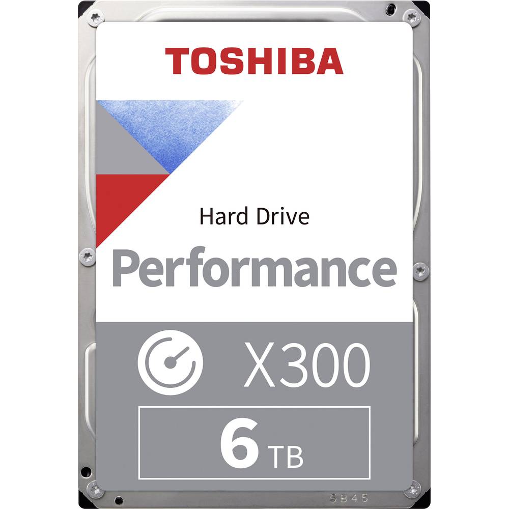 Toshiba X300 6 TB Harde schijf (3.5 inch) SATA III HDWE160UZSVA Bulk