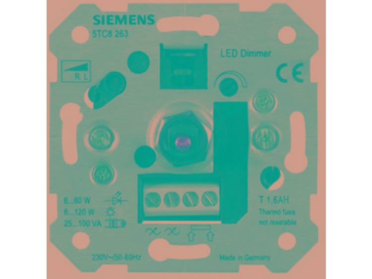 Siemens sokkel inbouw dimmer LED-gloei-halogeen 6-60W