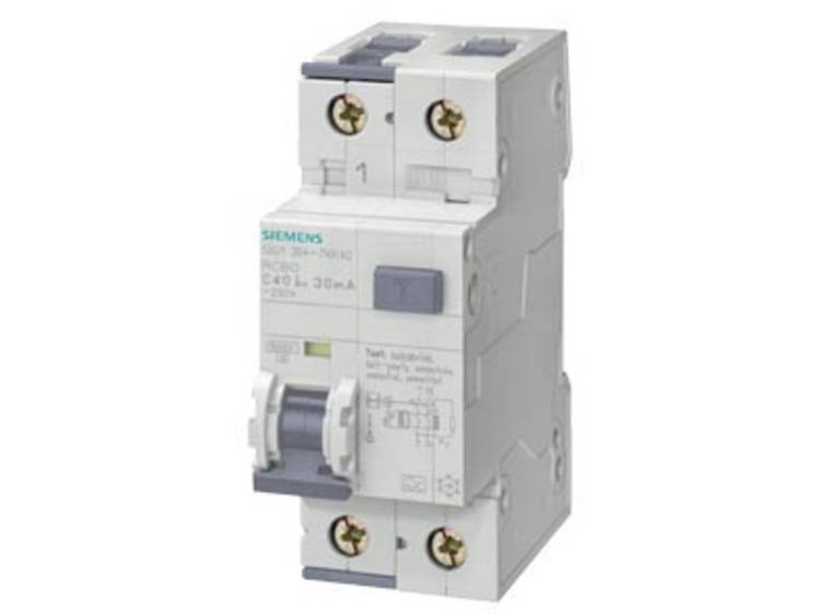 Siemens 5SU13540KK16 Aardlekschakelaar-zekeringautomaat 16 A 0.03 A 230 V