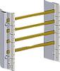 Siemens 8GS40107 ALPHA-ZS, uitbreidingsset busbar 1 component, 12 x 5 mm, 4-polig... Uitbreidingsset 1 stuk(s)