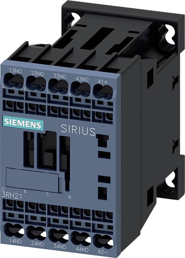 Siemens 3RH2140-2KB40 Verbindingsbescherming 4x NO Met veiligheids diode Geschikt voor merk (relais): Siemens Piece 1 stuk(s)