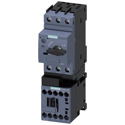 De Siemens-schakelaar Sirius wordt weergegeven, een elektrisch onderdeel voor besturing en beveiliging in schakelkasten.