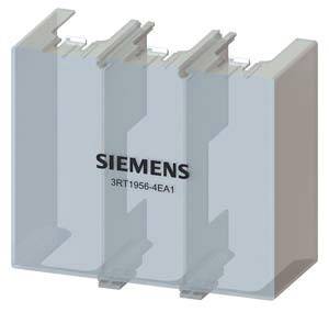 Kunststof afdekking met de opdruk 'SIEMENS 3RT1956-4EA1', meestal gebruikt als bescherming voor elektrische componenten.