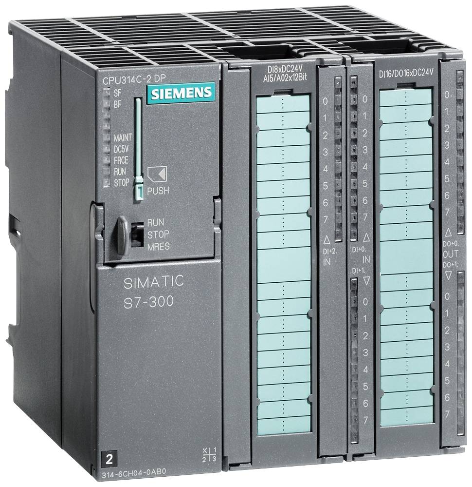 Siemens 6ES73146CH040AB0 SIMATIC S7300 CPU 314C2 DP Compa-1