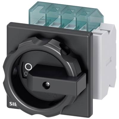 Siemens 3LD20032EP51 Belastbare scheidingsschakelaar Zwart 4-polig 6 mm² 16 A 1x NO, 1x NC 690 V/AC