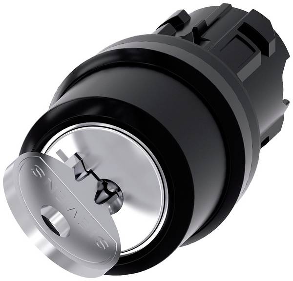 Siemens 3SU10004DF110AA0 3SU1000-4DF11-0AA0 Sleutelschakelaar uit/aan 1 x 90 ° IP66, IP67, IP69/IP69K 1 stuk(s)