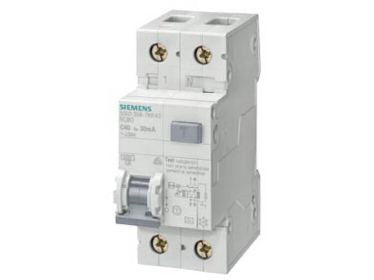 Siemens 5SU16560KK06 Aardlekschakelaar-zekeringautomaat 6 A 0.3 A 230 V