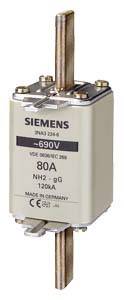 Siemens 3NA32246 Zekeringsinzetstuk Afmeting zekering : 2 80 A 690 V 3 stuk(s)
