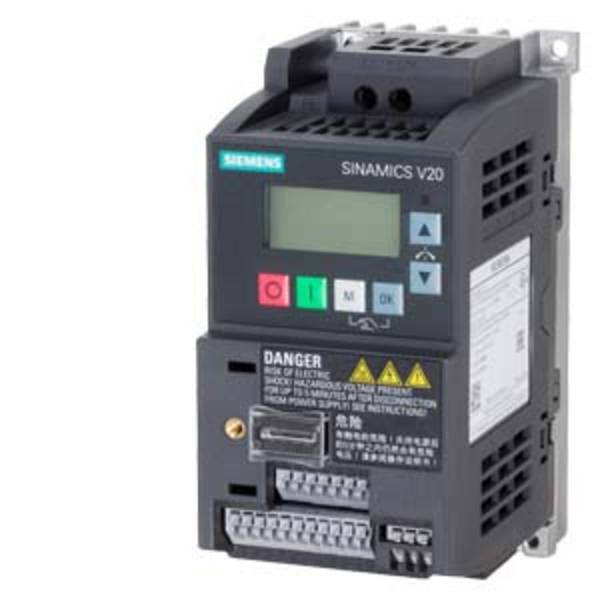 Siemens Frequentieregelaar 6SL3210-5BB13-7BV1 0.37 kW  200 V, 240 V