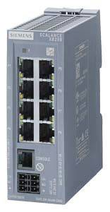 Siemens 6GK52080BA002AB2 6GK5208-0BA00-2AB2 Netwerk switch 10 / 100 MBit/s