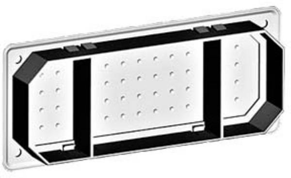 Siemens 8GK91000KK01 ALPHA 400/630 DIN, algemene accessoires voor verdeelkasten, tweecomponentenflens... Verdeler Kunststof 1 stuk(s)