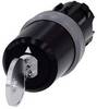 Siemens 3SU1030-5BN21-0AA0 Sleutelschakelaar 2 x 45 ° IP66, IP67, IP69/IP69K 1 stuk(s)