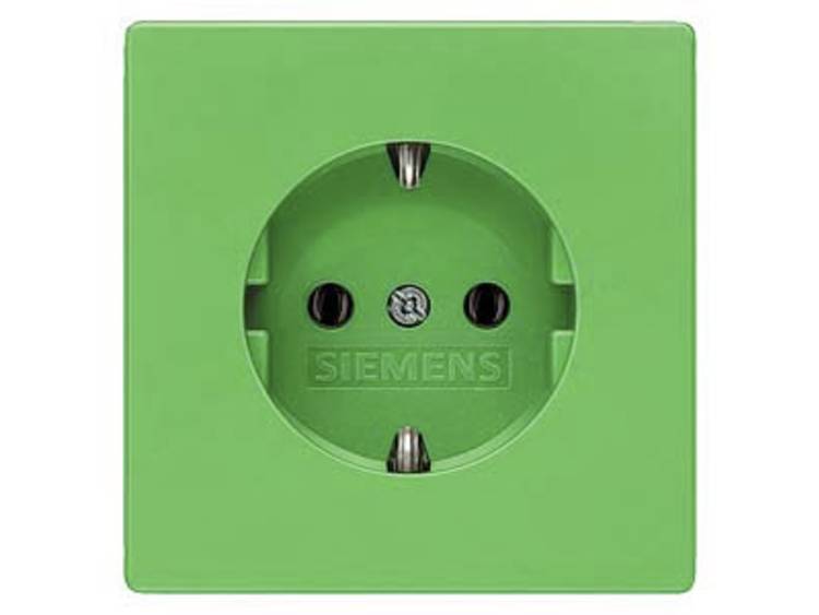 Wandcontactdoos met randaarde Siemens Delta Groen 5UB1851