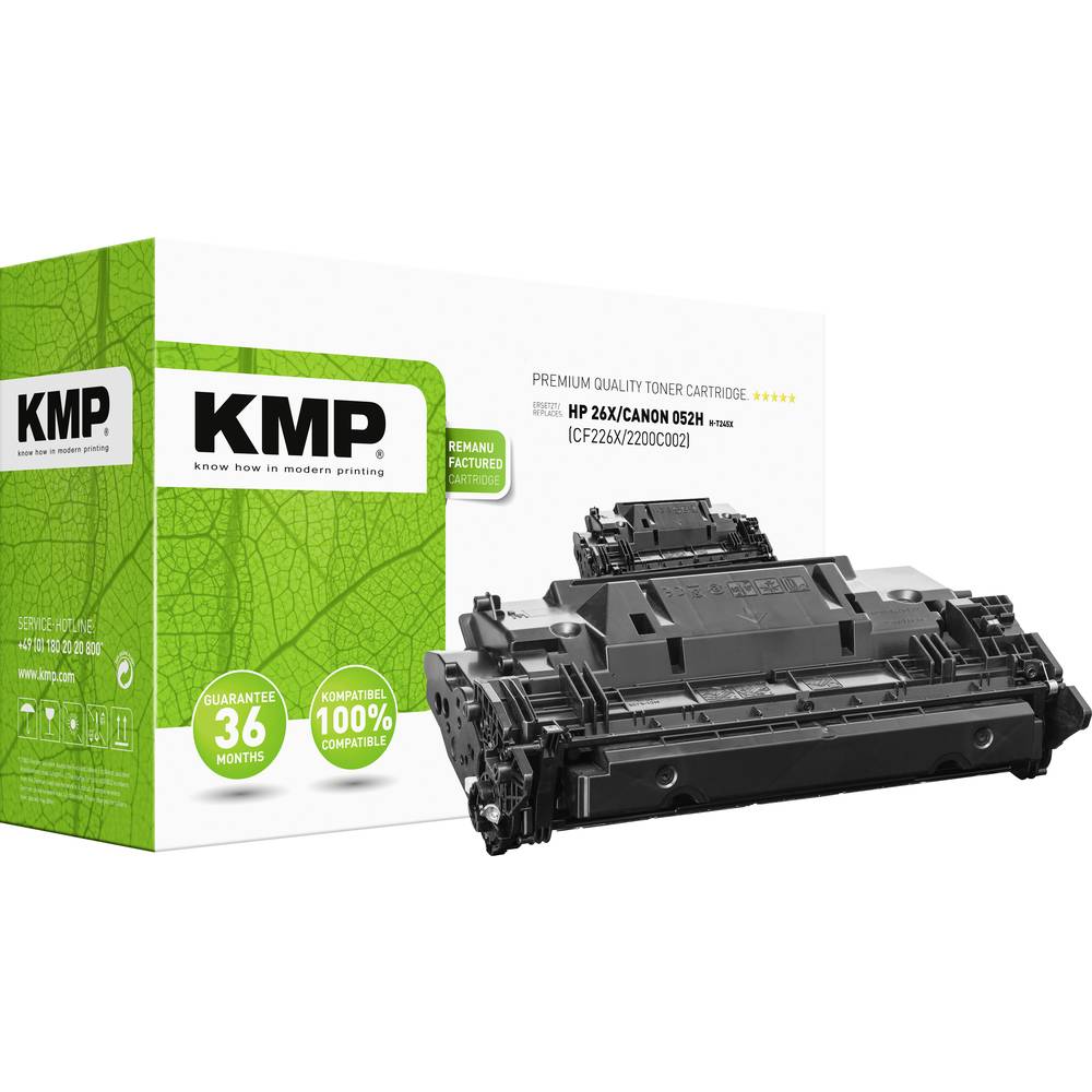 KMP H-T245X Tonercassette vervangt HP 26X, CF226X Zwart 12000 bladzijden Compatibel Toner