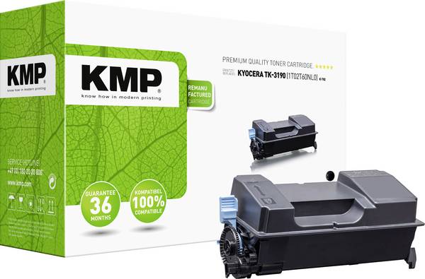 KMP Toner vervangt Kyocera TK-3190 Compatibel  Zwart 30000 bladzijden K-T82 2919,0000