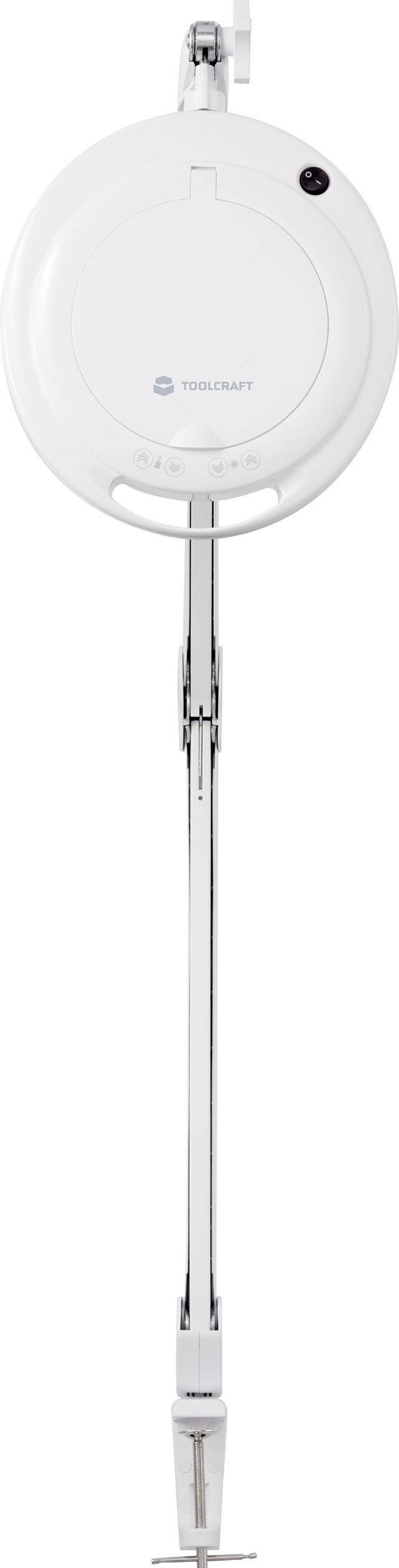 Een witte, ronde wasdroogmolen met telescopische arm, uitgeschoven en gebruiksklaar, tegen een neutrale achtergrond.