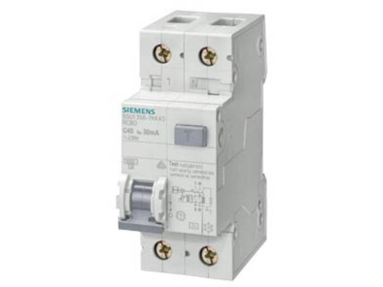 Siemens 5SU13531KK10 Aardlekschakelaar-zekeringautomaat 10 A 0.03 A 230 V