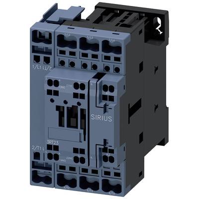 'Industriële schakelaar SIRIUS, Serie 3RT2, gebruikt voor het schakelen van elektrische belastingen in schakelkasten.'