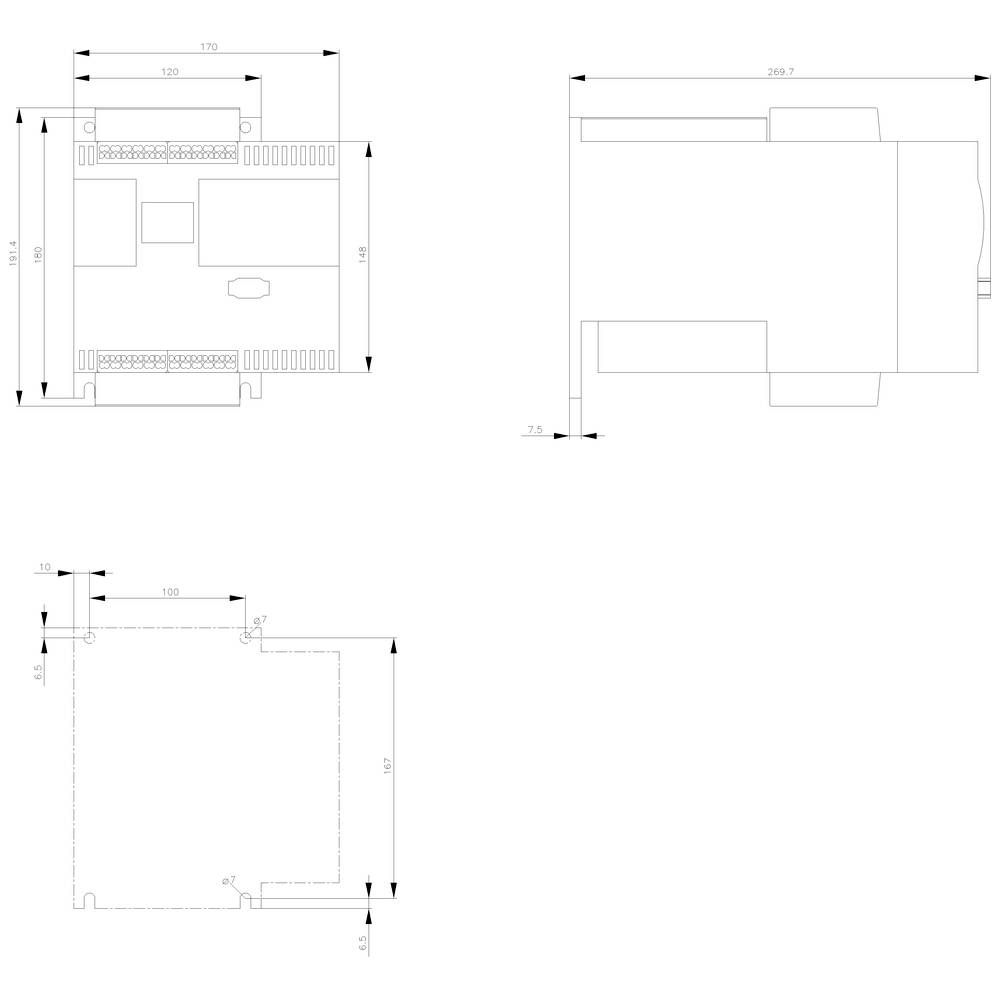 Siemens 3RW4426-3BC45 Softstarter Motorvermogen bij 400 V 37 kW 600 V Nominale stroom 77 A-2
