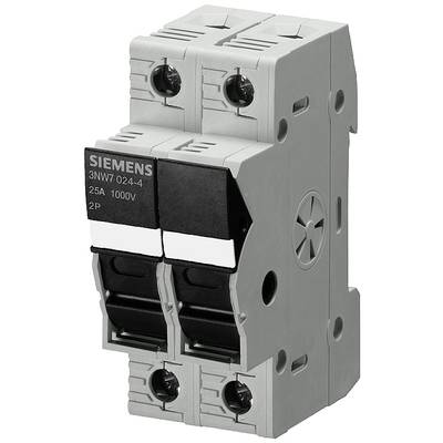 Siemens 3NW70244 3NW7024-4 Cilinderzekeringhouder 25 A 1000 V/DC 6 stuk(s)