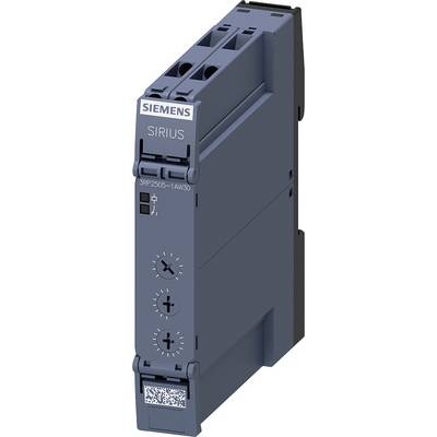 Industriële tijdrelais van Siemens, model SIRIUS, met meerdere instelknoppen voor het regelen van tijdsvertragingen in schakelsystemen.