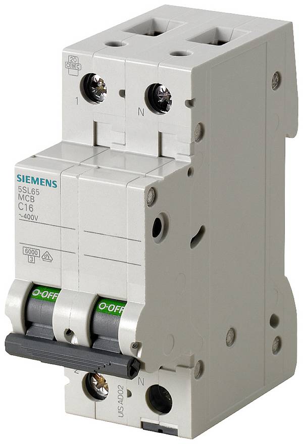 Siemens 5SL65107 5SL6510-7 Zekeringautomaat     10 A  230 V