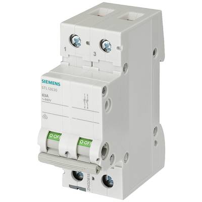 Siemens 5TL12320 Uitschakelaar Grijs 32 A 2x NO