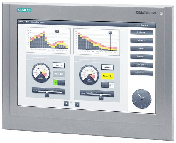 Siemens 6AV2124-0QC13-0AX0 6AV21240QC130AX0 PLC-display