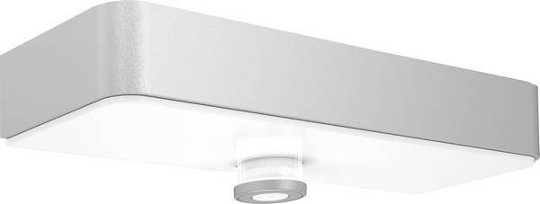 Steinel SOL-O S 052652 Wandlamp op zonne-energie met bewegingsmelder  LED LED vast ingebouwd 1.5 W Zilver