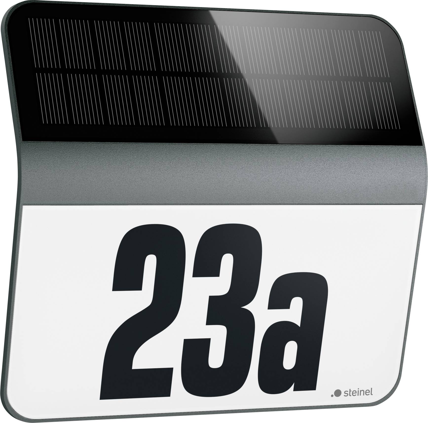Steinel XSolar LH-N 035730 Huisnummerlamp op zonne-energie LED LED vast ingebouwd 0.03 W Antraciet