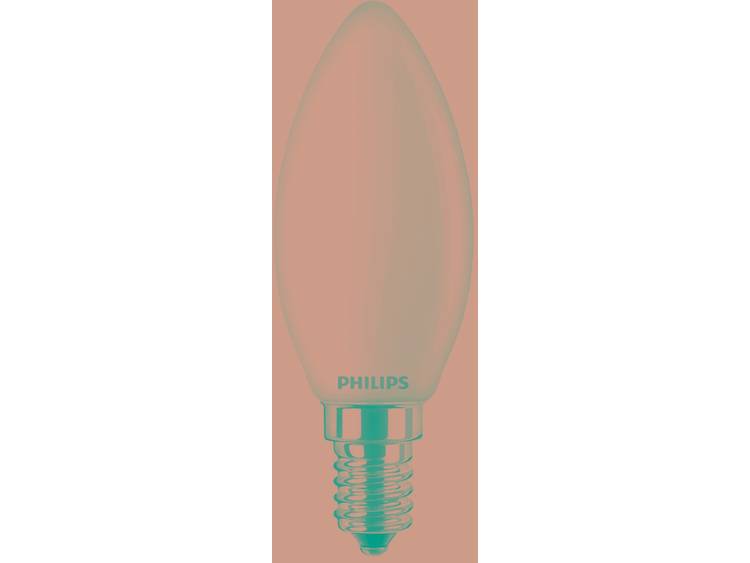Philips Classic LEDcandle E14 B35 4.3W 827 Mat | Vervangt 40W