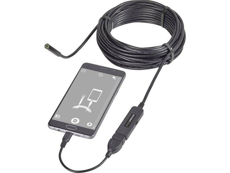 VOLTCRAFT VC-8919590 USB-endoscoop Sonde-Ã: 8 mm Sondelengte: 9.85 m Beeldfunctie, Videofunctie, LED