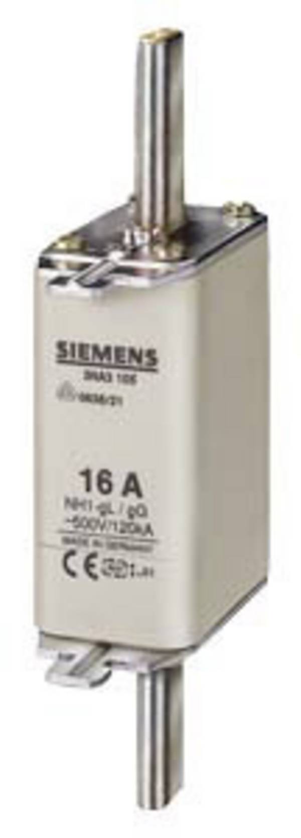 Siemens 3NA3144 Zekeringsinzetstuk  Geschikt voor Zekeringsgrootte 000-4 Afmeting zekering : 1  250 A  500 V 3 stuk(s)