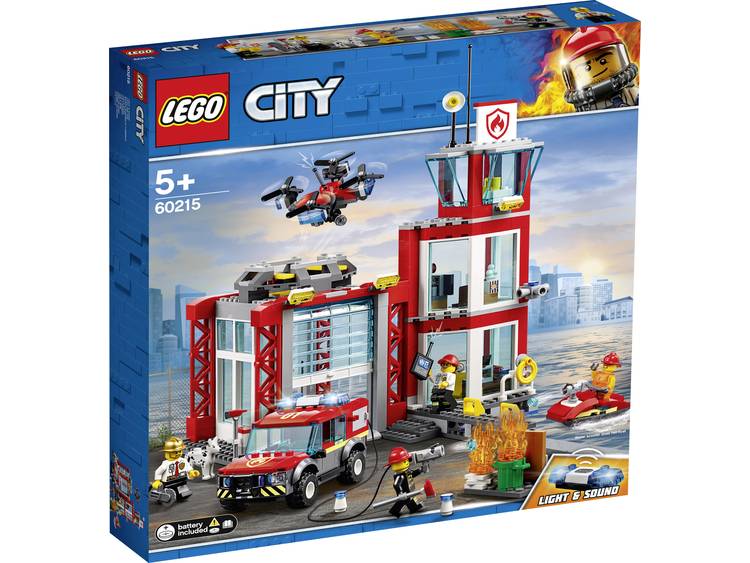 Lego 60215 City Brandweer Station