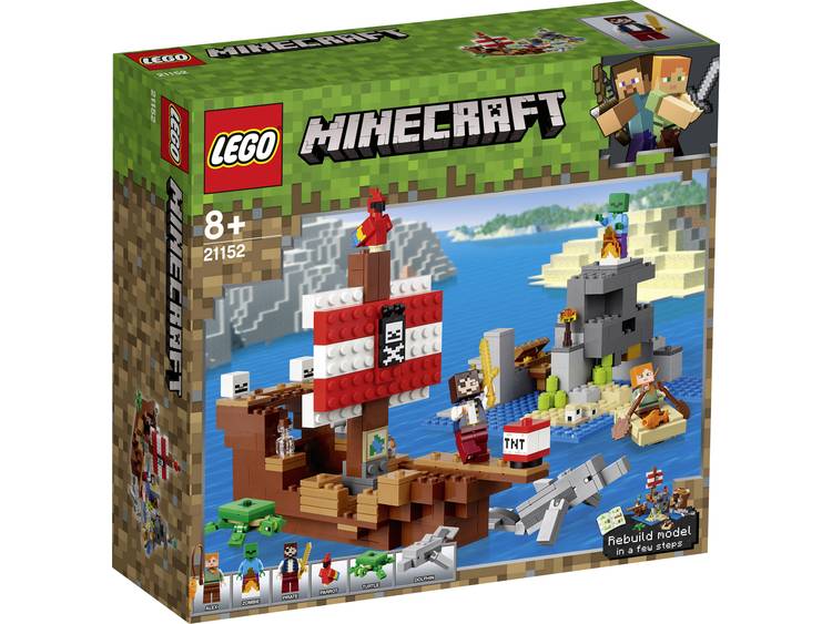 Lego 21152 Minecraft Piratenschip