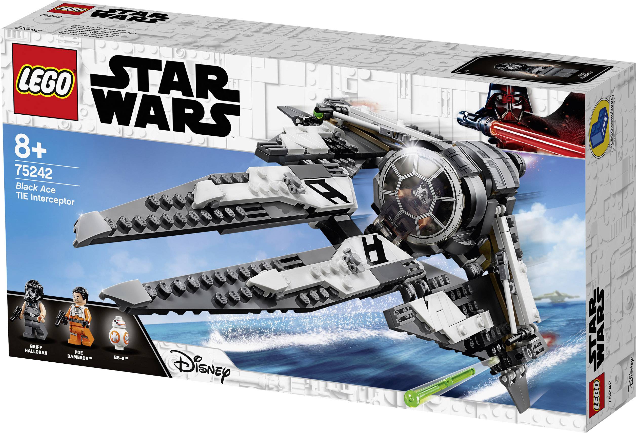 LEGO® STAR WARS™ 75242 Black Ace TIE Interceptor | Conrad.nl